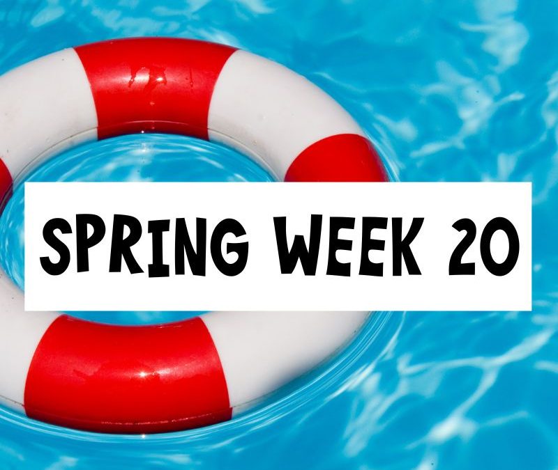 Spring Session Week 20; Tuesday, June 10th – Monday, June 16th